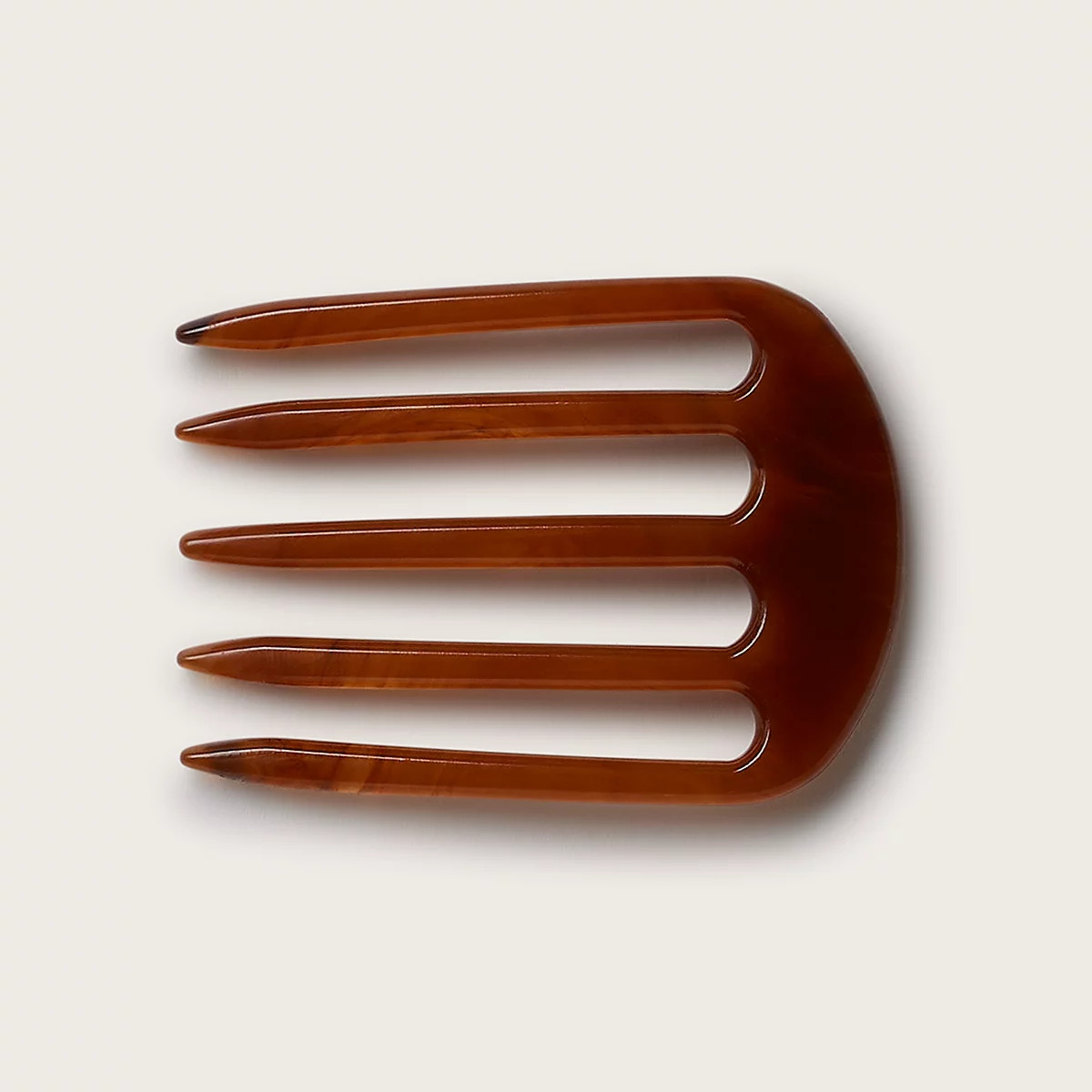 The White Company Resin French Small Curved Comb, Multi, Size: One Size | The White Company UK & ROW