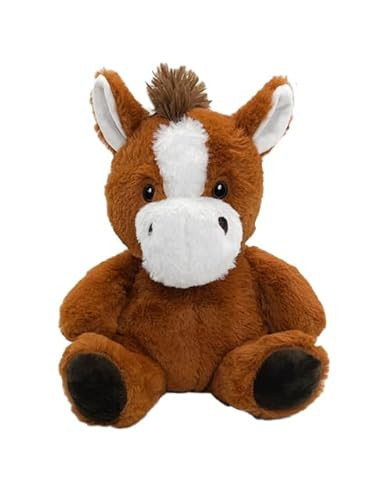 Anico 10" Plush Brown Horse with Embroidered Eyes | Soft Stuffed Animal, Perfect Horse Plush Toy for Kids, Toddlers, and Babies | Toy for Gifts, Nursery Decor, and Playtime! | Amazon (US)