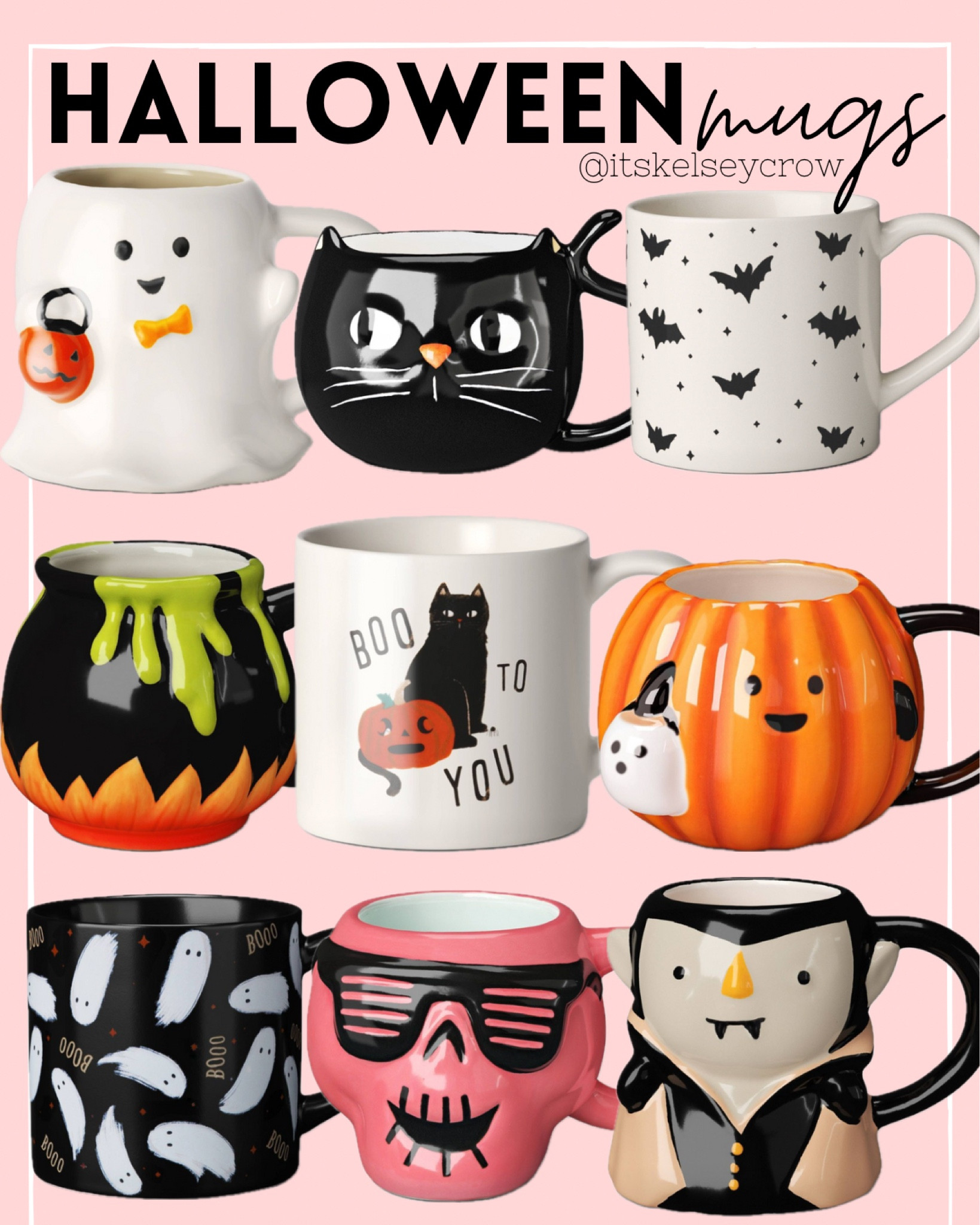 Halloween mugs all for $5!!

#LTKParties #LTKHome #LTKSeasonal