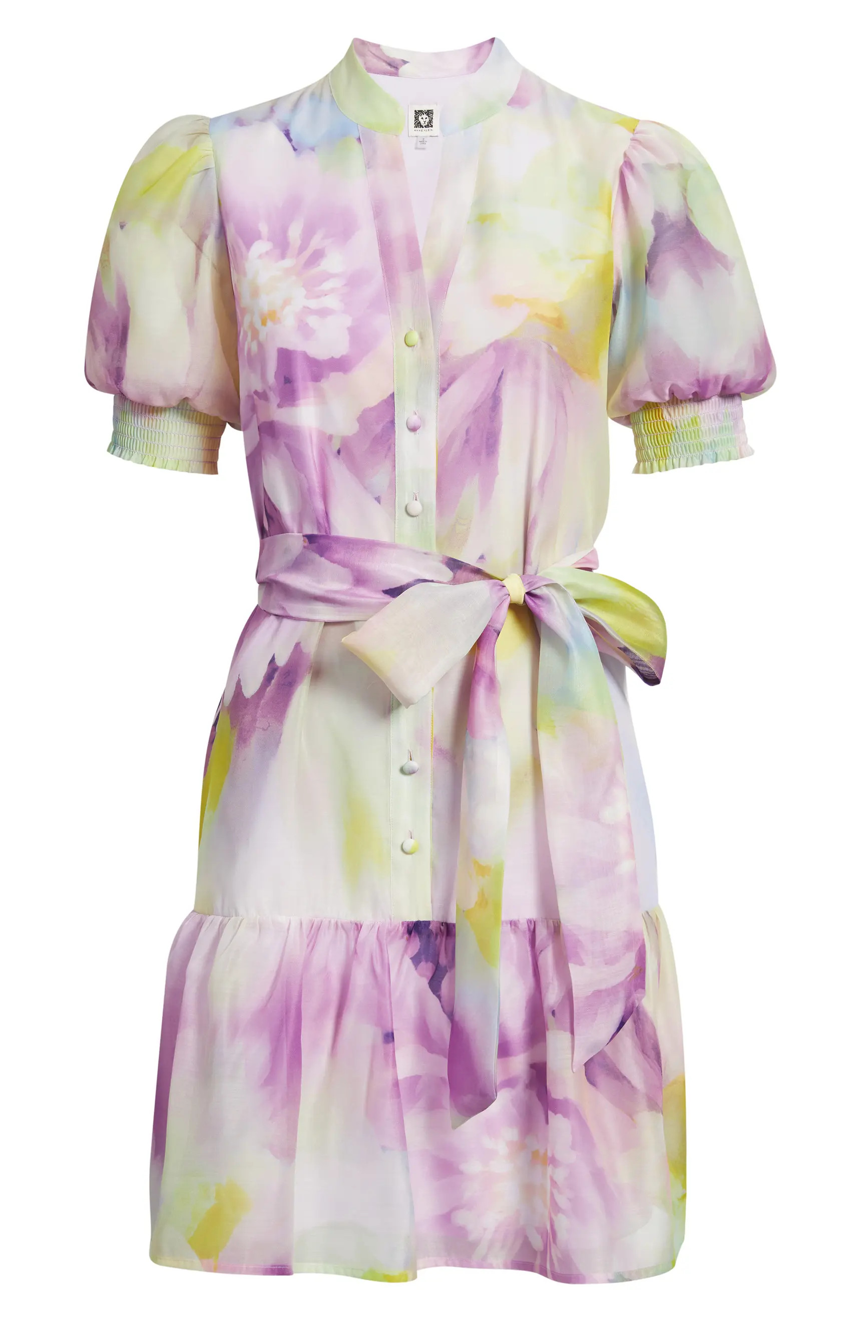 Floral Print Minidress | Nordstrom