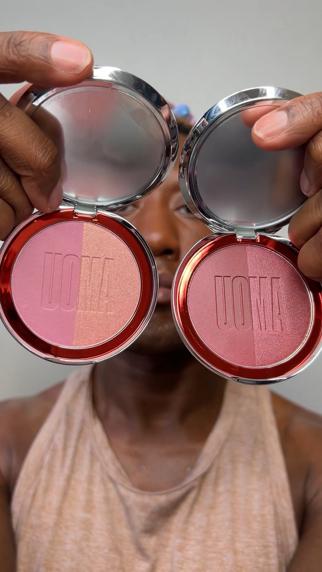 Uoma Beauty Double Take Skin Perfecting Blush Duo!  Loving that it comes with a satin matte and shimmer! So pigmented!! 

#LTKFind #LTKbeauty