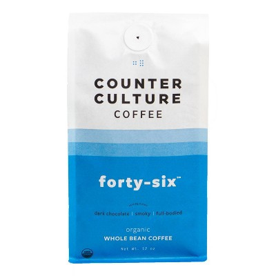 Counter Culture Forty Six Dark Roast Whole Bean Coffee -12oz | Target