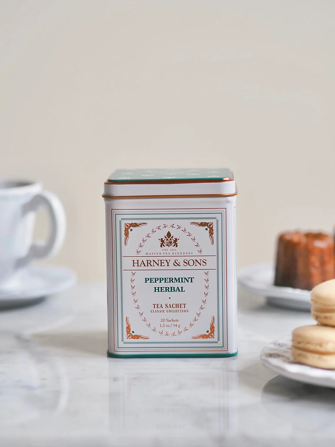 Peppermint Herbal Tea Tin | The Cross Decor & Design