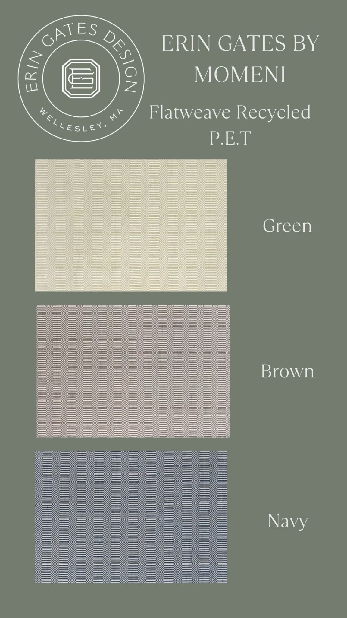 Flatware Recylced P.E.T rugs by Erin Gates and Momeni

#LTKhome