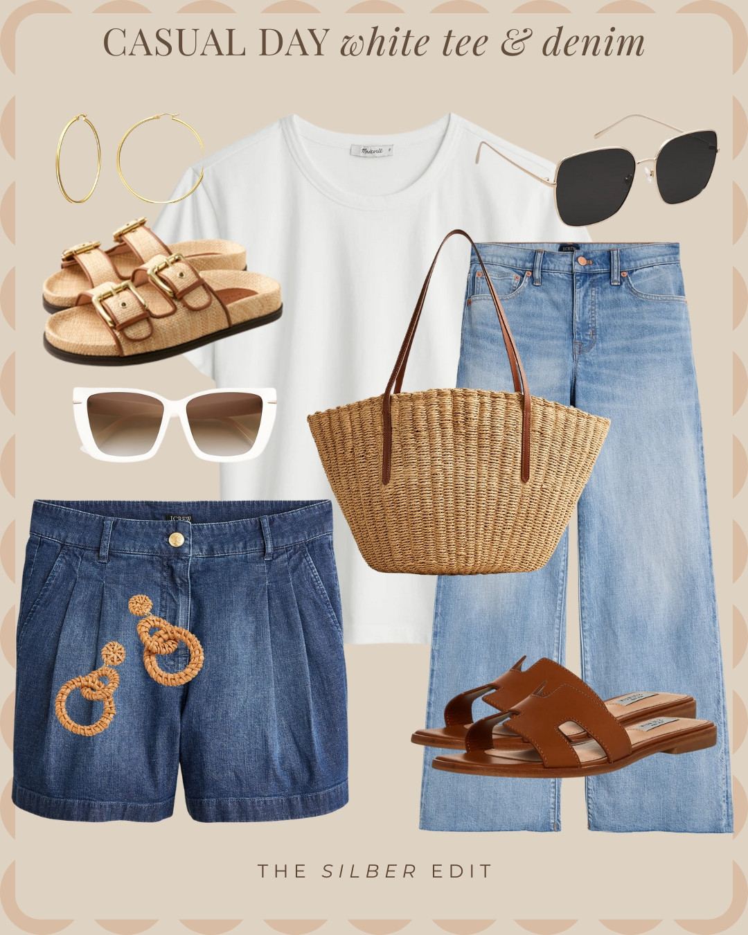 White t-shirt and denim - the perfect pair. Here are a few ideas on how to accessories your favorite casual look. 

weekend style, running errands, casual style, jeans, Madewell, J.Crew, Amazon, Nordstrom, Stefana Silber 

 

#LTKOver40 #LTKFindsUnder100 #LTKSeasonal