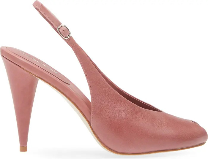 Snoah Slingback Peep Toe Pump (Women) | Nordstrom