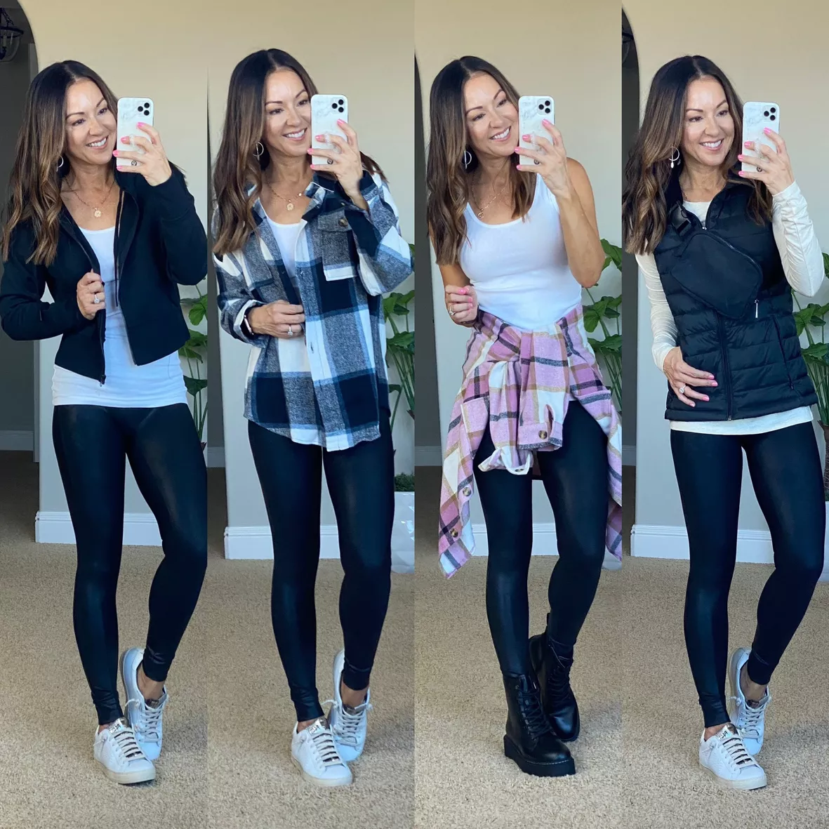 What to Wear With Leather Leggings: 20 Leather Leggings Outfit