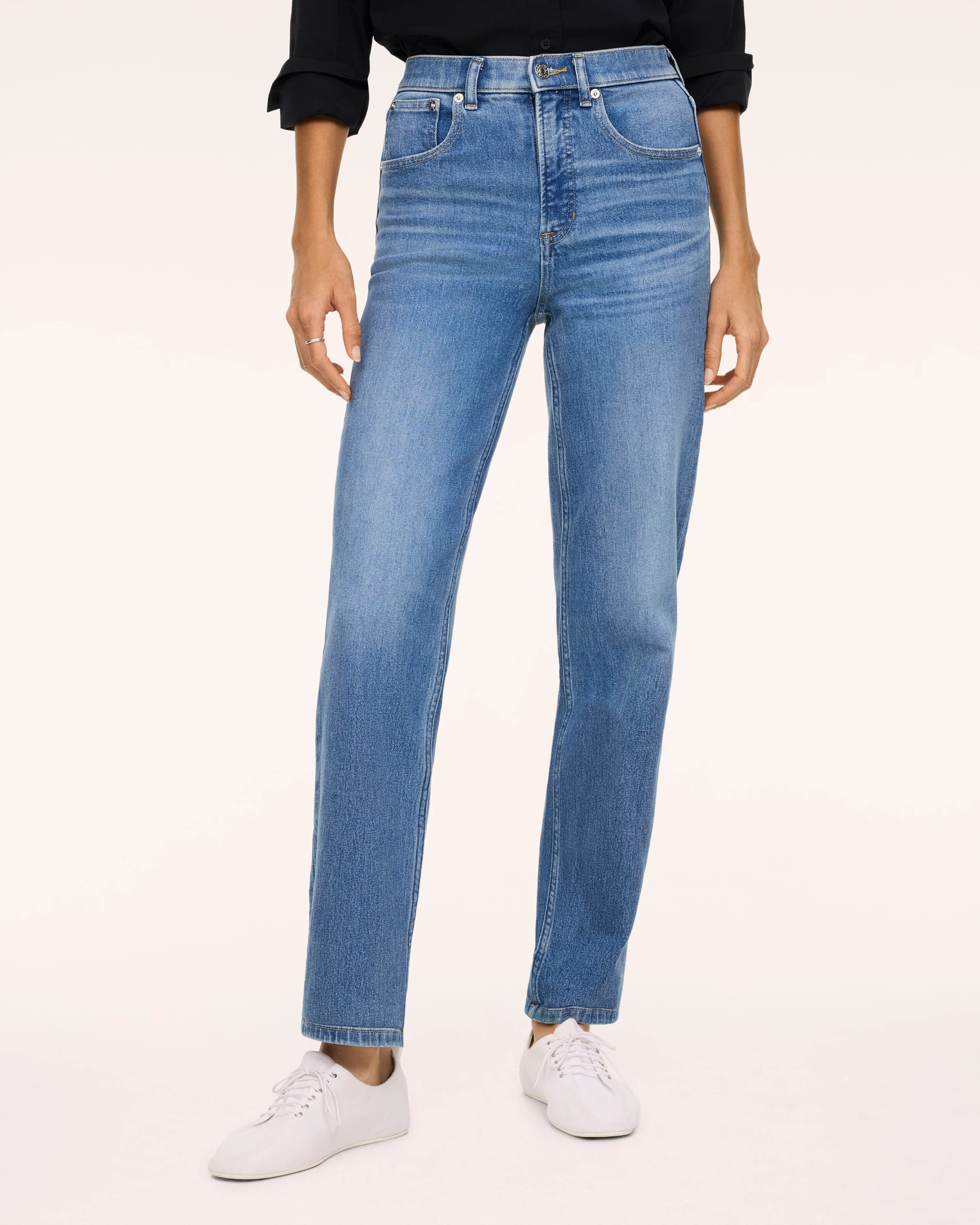 90s Straight Leg Jeans | Spanx