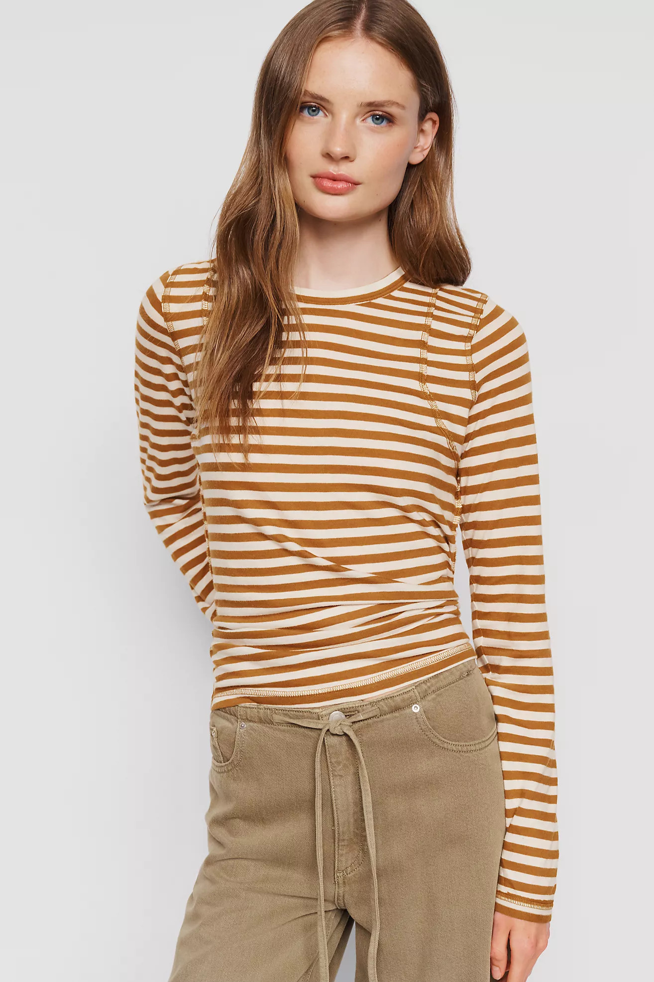 Teddy Cotton Modal Tissue Tee | Anthropologie (US)
