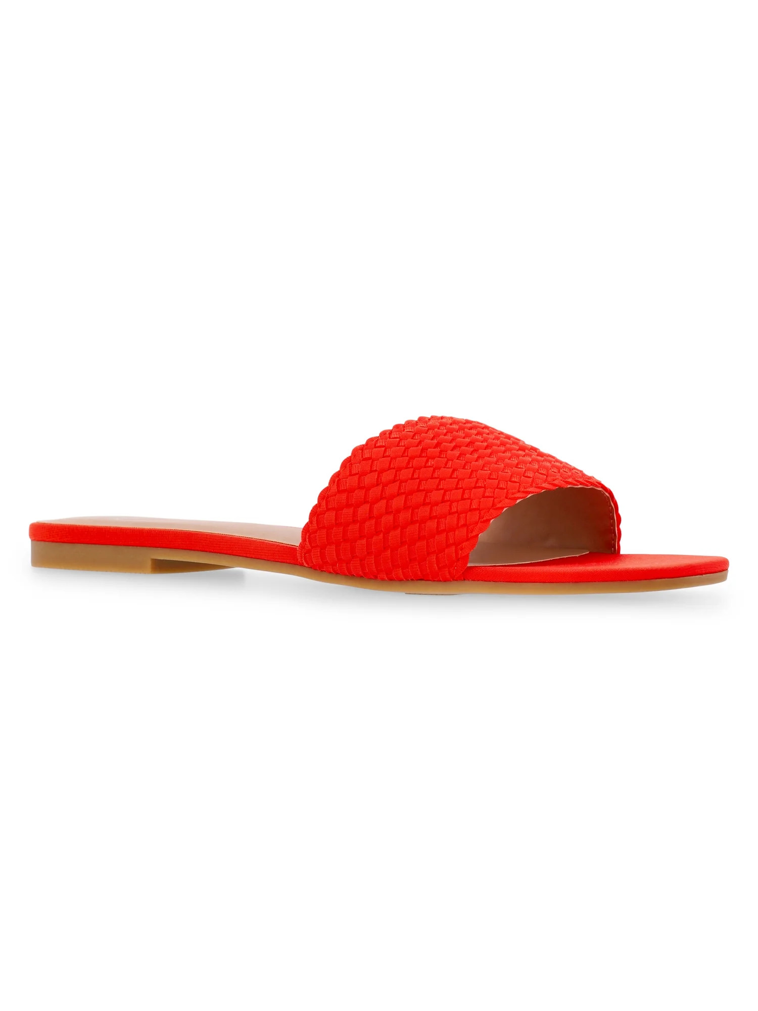 Time and Tru Women's Quilted Slide Sandal - Walmart.com | Walmart (US)