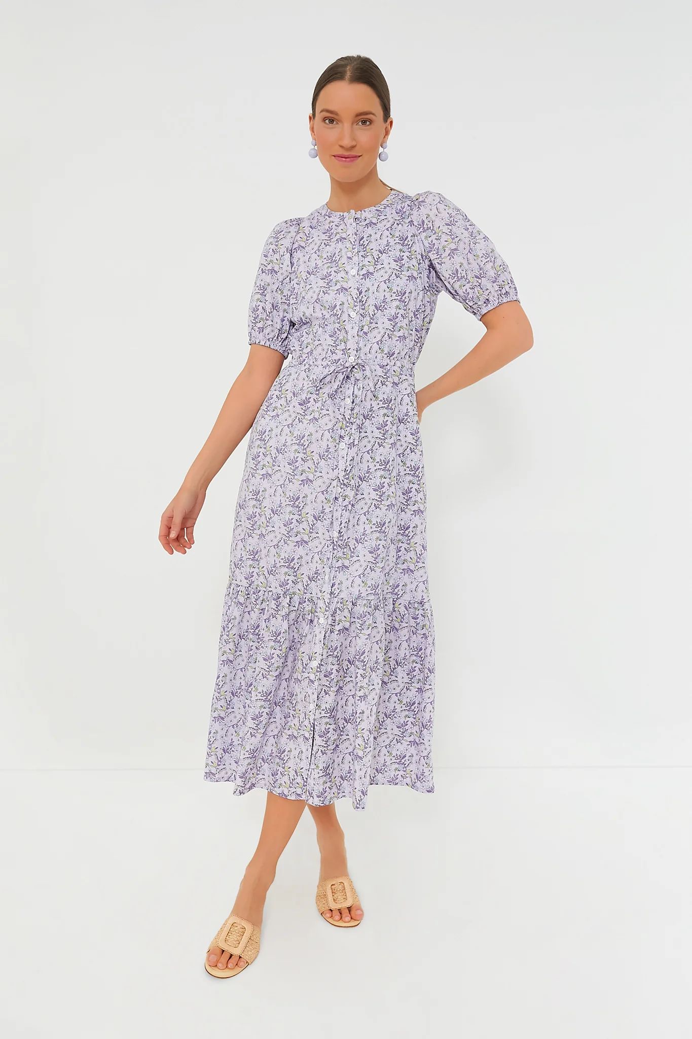 Lavender Floral Frannie Maxi Dress | Tuckernuck (US)