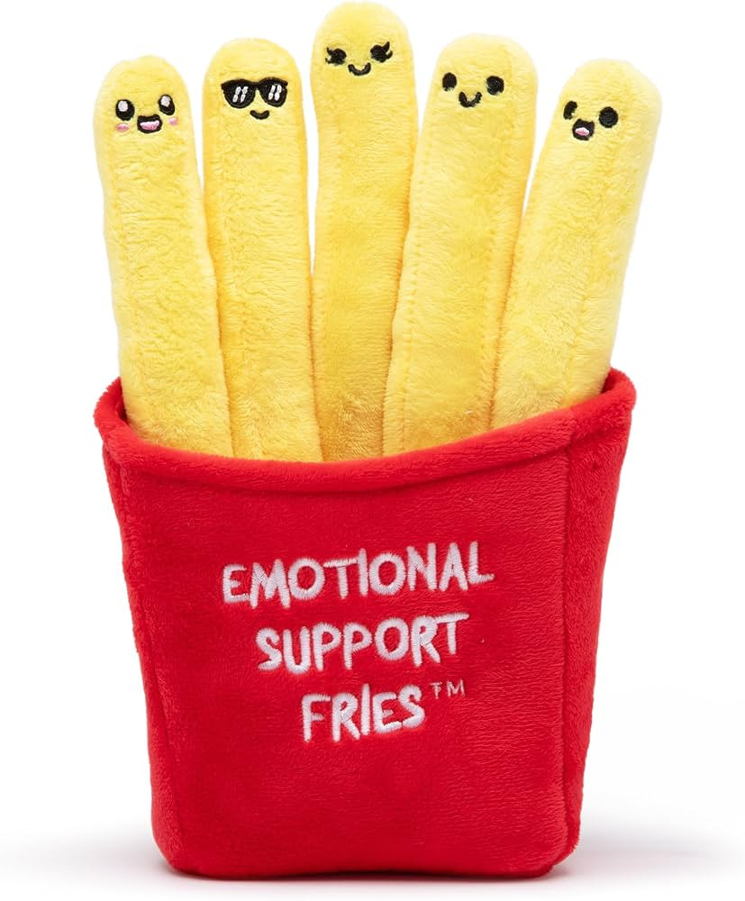 WHAT DO YOU MEME? Emotional Support Fries - The Cuddly Plush Comfort Food — French Fry Stuffed ... | Amazon (US)