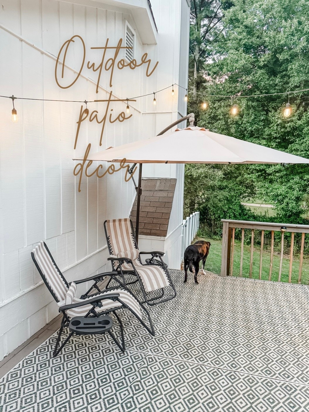 Get your deck and patio set up for cooler weather for gatherings with these simple items for a cozy and comfortable space to host and hang out

#LTKSeasonal #LTKParties #LTKHome