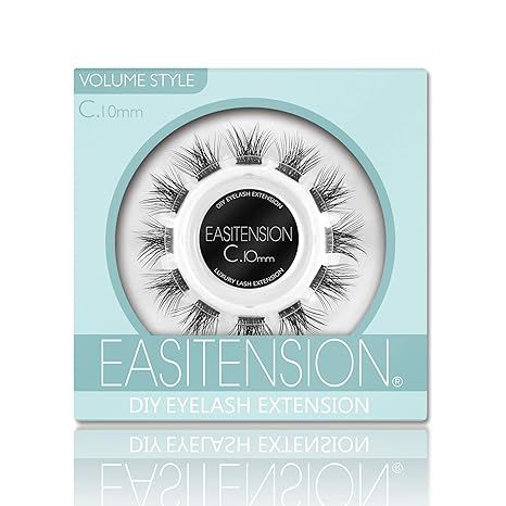 DIY Eyelash Extension, 3D Effect Individual Glue Bonded Lash Clusters Volume Lashes Set, Home Eye... | Amazon (US)