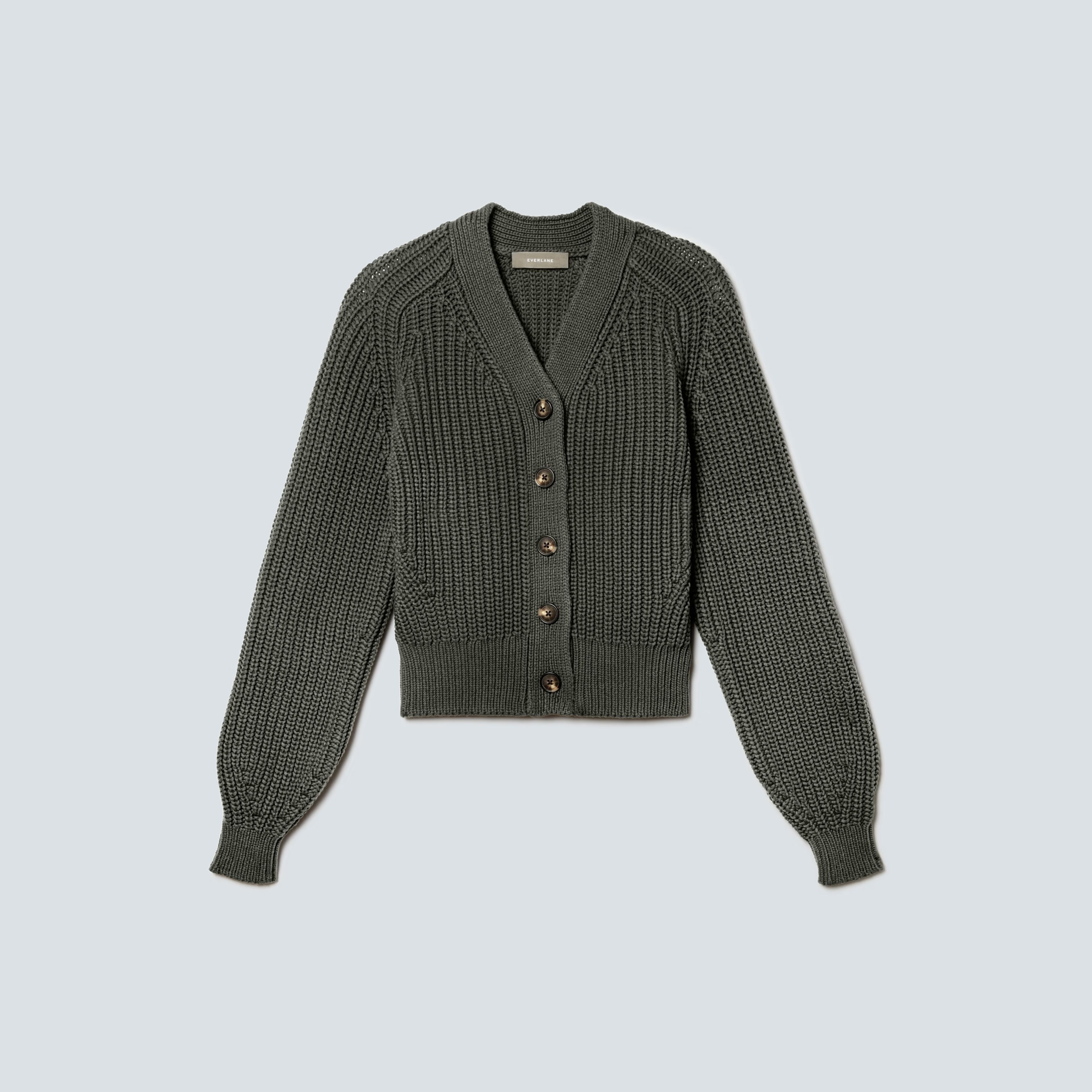 The Texture Cotton Cardigan | Everlane