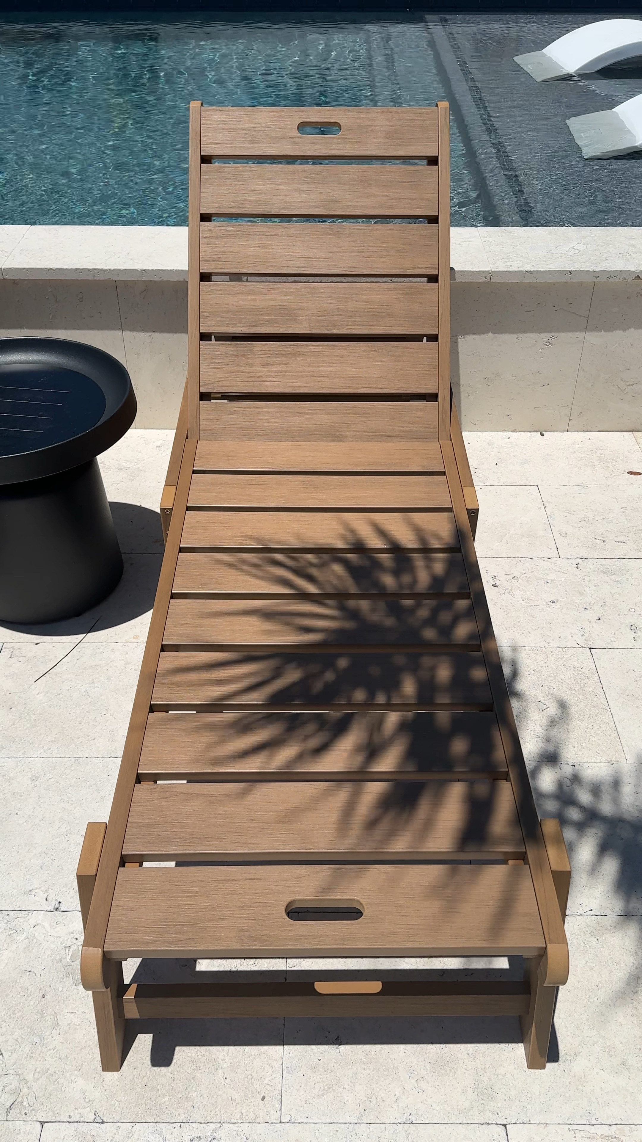 Fade-resistant, water-resistant, all weather outdoor chaise lounges for the win!! Prettier than Polywood teak lounges. 
Sun lounger 
Pool furniture
Patio furniture 
Summer decor 
Outdoor furniture 


#LTKhome #LTKsalealert #LTKSeasonal