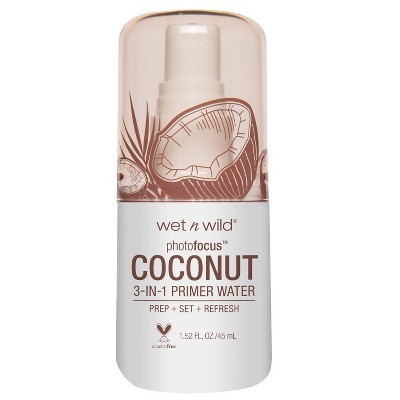 Wet n Wild Photo Focus Primer Water Coconut 1.52 fl oz | Target
