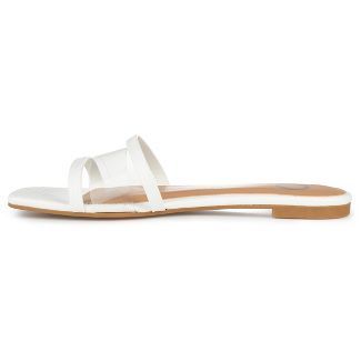 Journee Collection Womens Ramira Slide Flat Sandals | Target