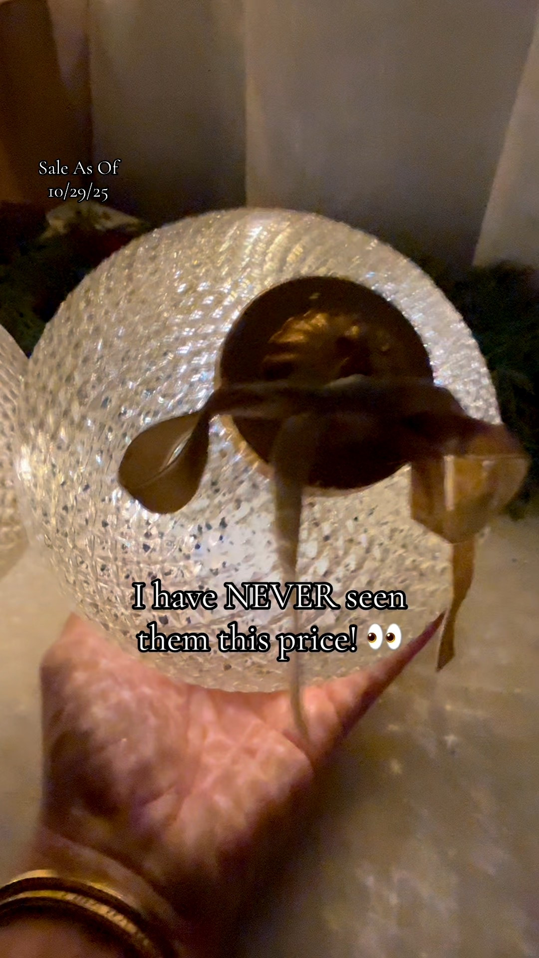 Holiday sparkle meets timeless style ✨ These diamond‑cut glass ornaments from Valerie Parr Hill bring a touch of glam and sophistication to my tree. Perfect for moms who want pretty holiday decor that doesn’t feel overdone. 🎄 

#ValerieParrHill #DiamondGlassOrnaments #HolidayDecor #StylishMoms #TreeInspo

Valerie Parr Hill diamond glass ornaments, luxury Christmas ornaments, designer holiday decor, glass tree ornaments for women 35+, diamond textured holiday ornaments

#LTKSeasonal #LTKSaleAlert #LTKHoliday