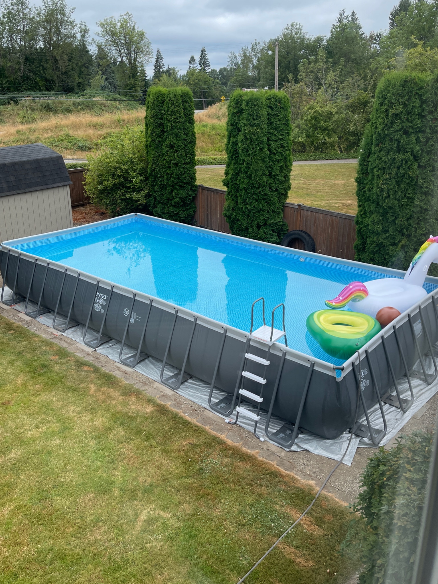 Where I live all summer long. This was one of the best purchases ever for my mental health. I could float in this pool with a book in my hand for hours. 

#LTKswim #LTKsalealert 

#LTKSeasonal