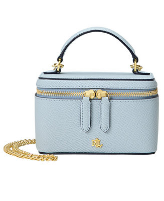 Hallee Small Textured Leather Crossbody Bag | Macy's