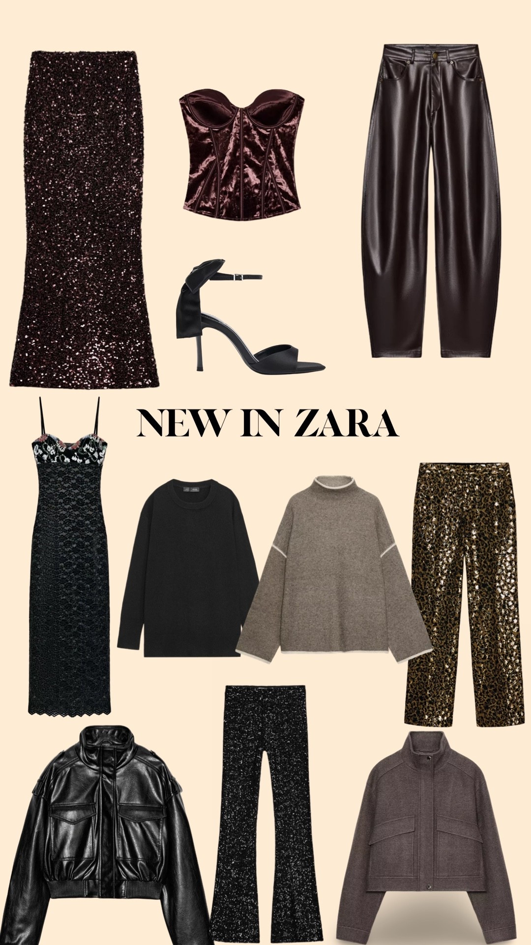 New in Zara!! Can’t wait to style this! Everything keeps going so quickly so thought I would share what I’ve ordered!! Xxx

Some items are showing the wrong colour/material in the links but if you click on them the right one comes up xxx 

New in Zara, partywear 

#LTKpartywear #LTKuk #LTKdatenight