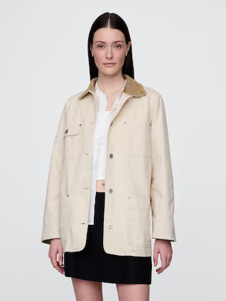 Corduroy Collar Barn Jacket | Gap (CA)