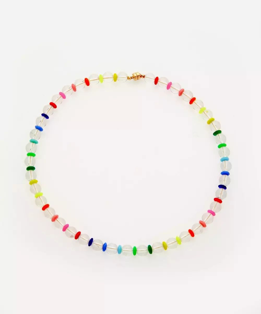 Gold-Plated Evolve Bead Necklace | Liberty London (UK)