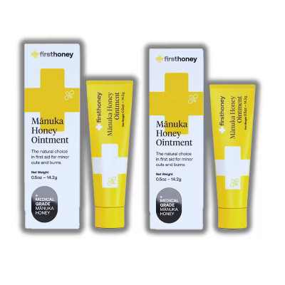 First Honey Manuka Wound Ointment (0.5 oz ) | | Fast Relief & Skin Repair | Manuka Honey from New Zealand Antibiotic - (PACK OF 2) | Target