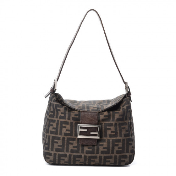 FENDI Zucca Baguette Brown | Fashionphile