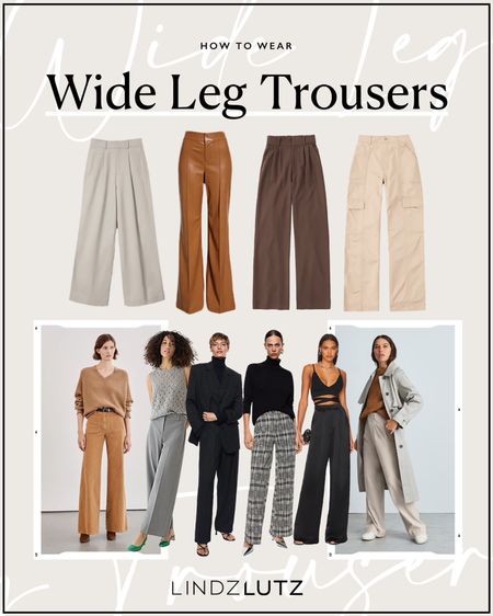 How to Wear Wide Leg Trousers 👖 High waisted pants, wide leg pants, cropped sweatshirt, trending style, Fall fashion, Winter outfits, style over 40 

#LTKstyletip #LTKunder100 #LTKSeasonal