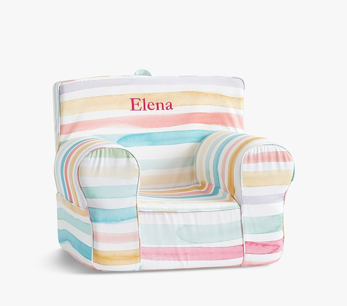 Anywhere Chair®, Kayla Rainbow Stripe | Pottery Barn Kids