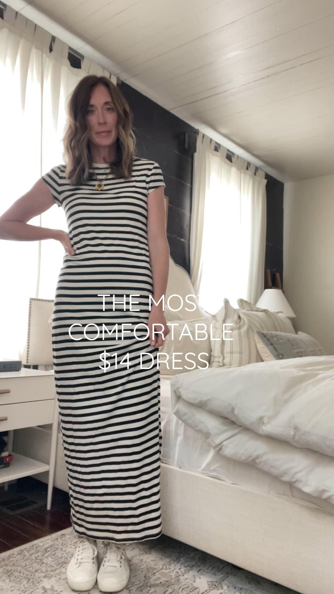 This dress is so soft and comfortable! And it’s on sale for $14! Def a closet staple I’ll wear through the summer and fall! 

#LTKFindsUnder100 #LTKSeasonal #LTKStyleTip