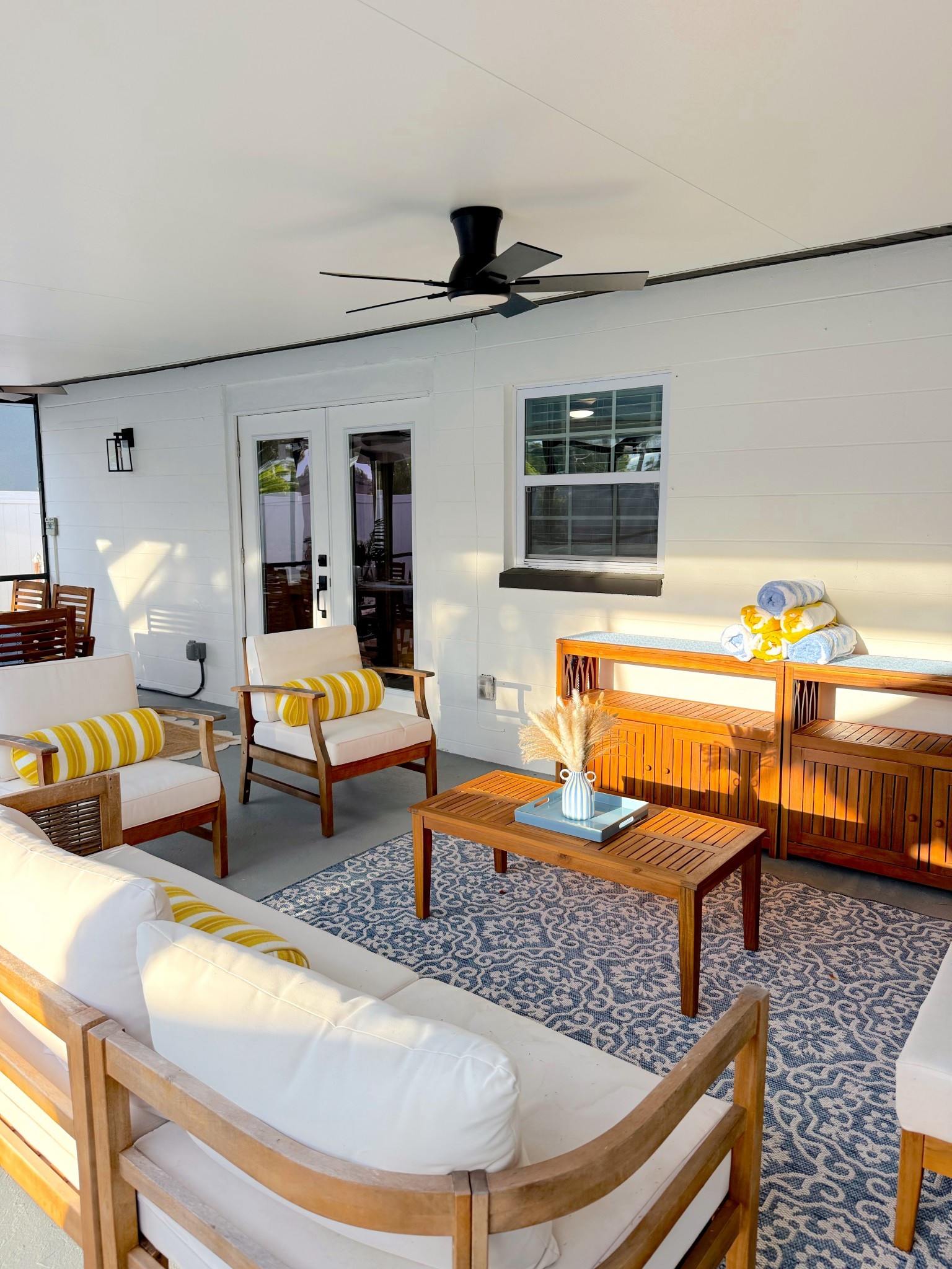 part one of the moving series: THE BACKYARD 😍🏡🌴 just in time for the @wayfair Way Day sale! Up to 80% off, free shipping deals & more 📦 everything fromy trusty ole couch to the entire backyard top to bottom! #ad #wayfairpartner #wayday #wayfair 

shop on @shop.ltk 