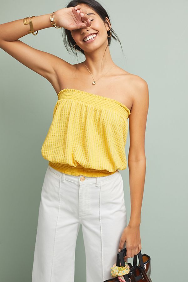 Colusa Strapless Top | Anthropologie (US)