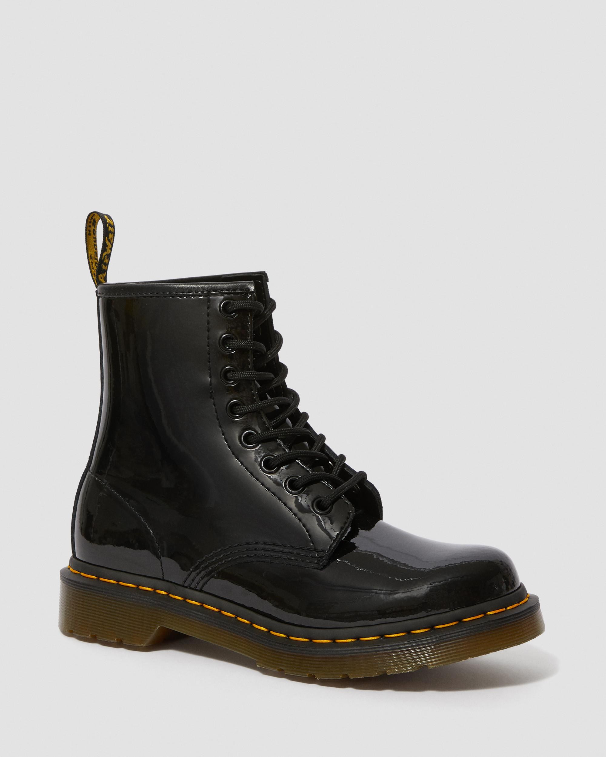 1460 Patent Leather Lace Up Boots | Dr Martens (UK)