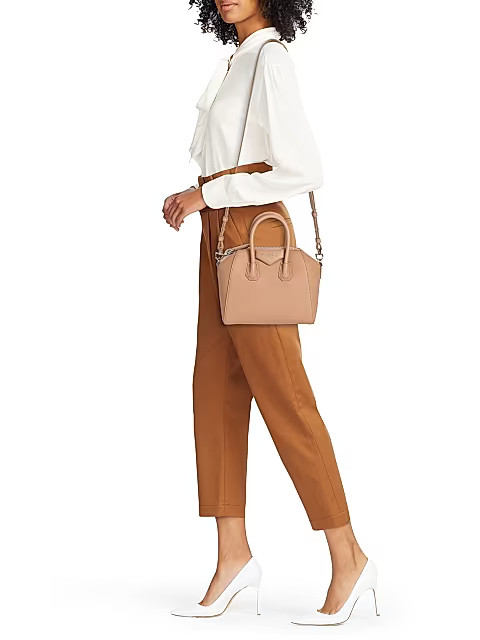 Small Antigona Leather Satchel | Saks Fifth Avenue