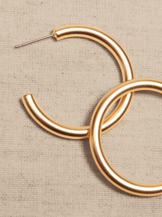 Small Hoop Earrings | Banana Republic Factory