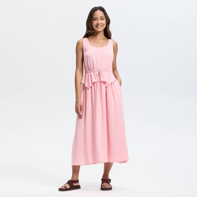 Women's Drawstring Waist A-Line Dress - Universal Thread™ | Target
