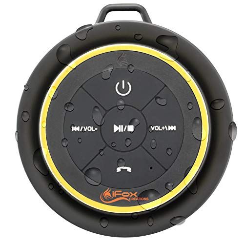 iFox iF012 Bluetooth Shower Speaker - Certified Waterproof - Wireless It Pairs Easily to All Your Bl | Amazon (US)