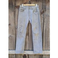 90S Vintage Levis 501 Xx Jeans Gray Denim/Button Fly Straight Leg Regular Fit Classic Boho Hipster Rare Biker Rocker Cotton 32 33 30 | Etsy (US)