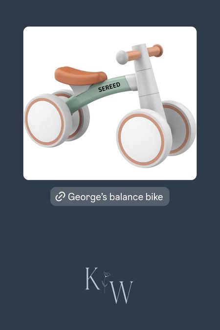 Baby balance bike 