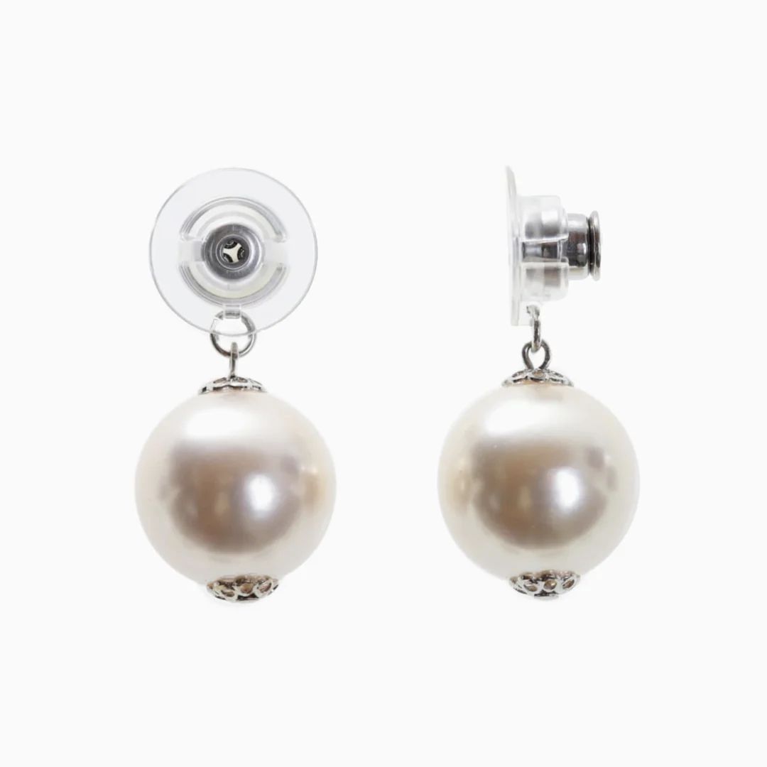 Duchess Collection Earring Jacket with European Crystal Pearls | Chrysmela