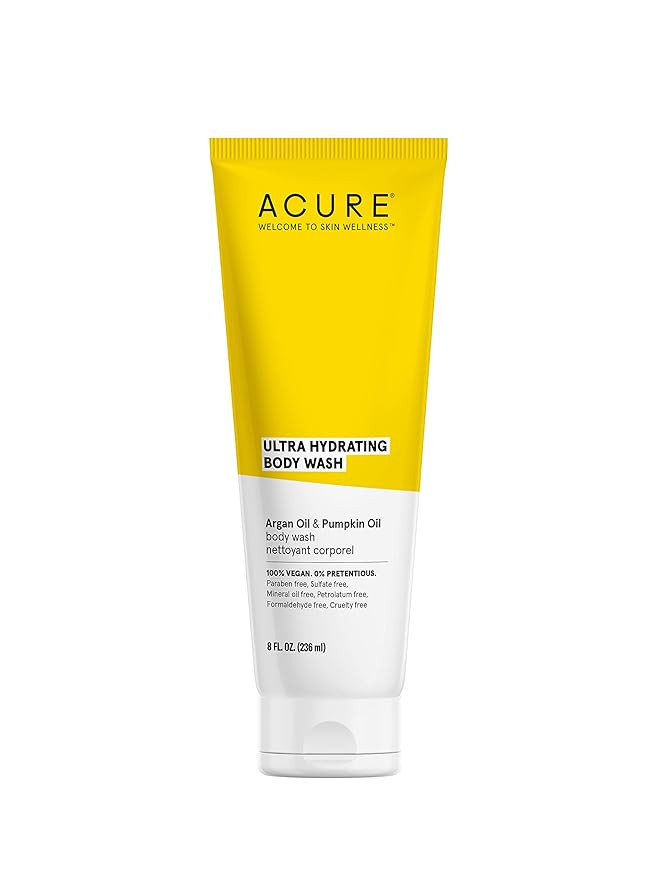 Acure Ultra Hydrating Body Wash | 100% Vegan | With Argan Oil & Pumpkin Seed Oil | Amazon (US)
