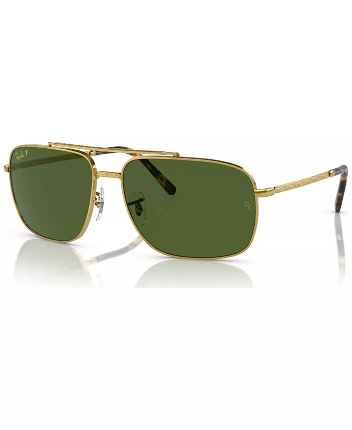 Ray-Ban Unisex Polarized Sunglasses, RB3796 Chromance - Macy's | Macy's