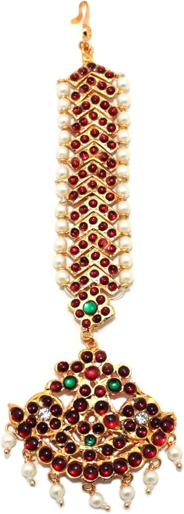 Imitation Temple Jewellery Tika Nettichutti | Amazon (US)