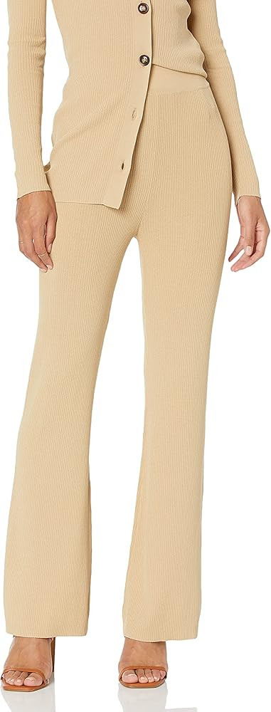 The Drop Women's Ellison Rib Flare Leg Sweater Pant | Amazon (US)