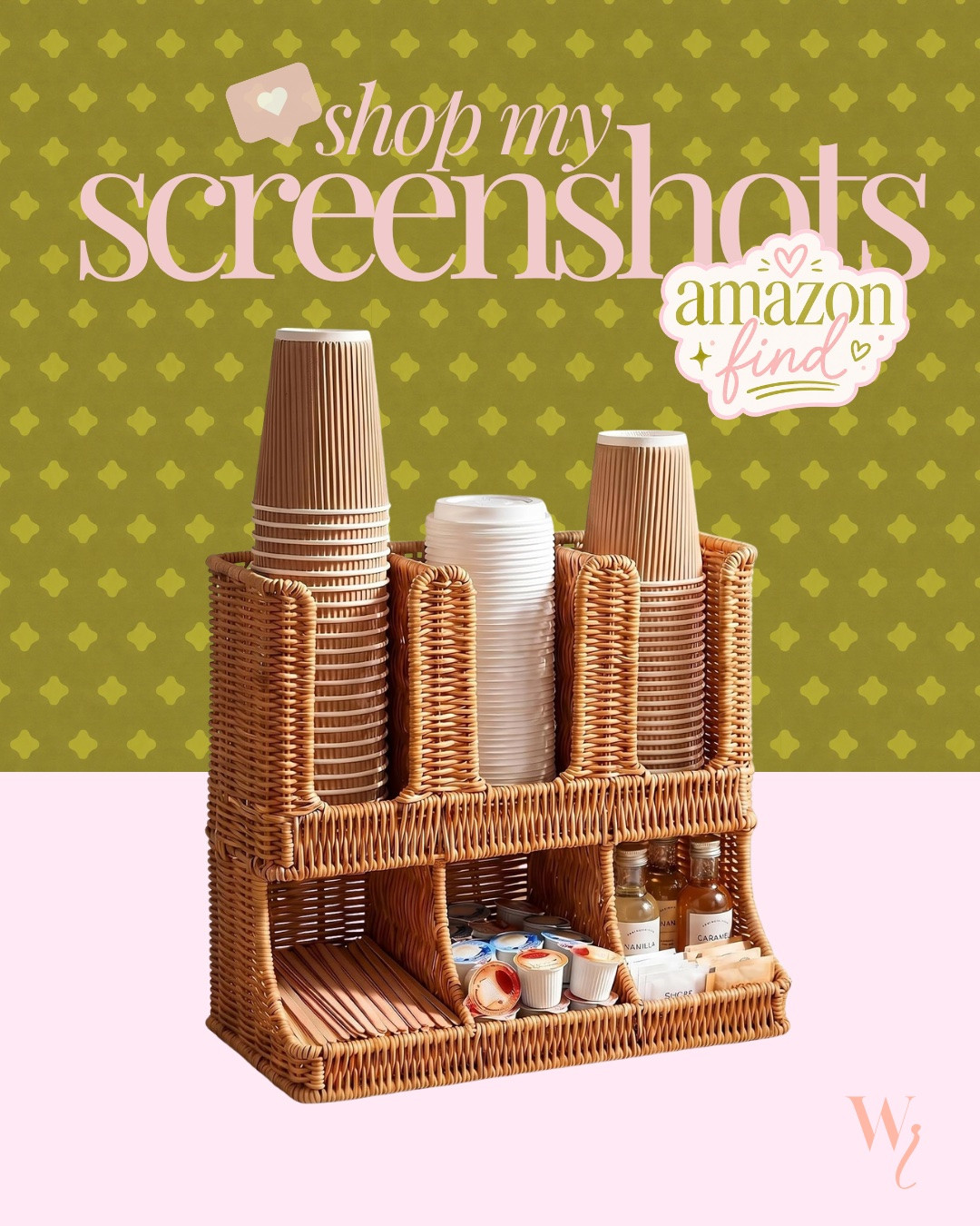 The cutest coffee stand organizer ever!

#LTKHome #LTKdayinmylife #LTKmomlife