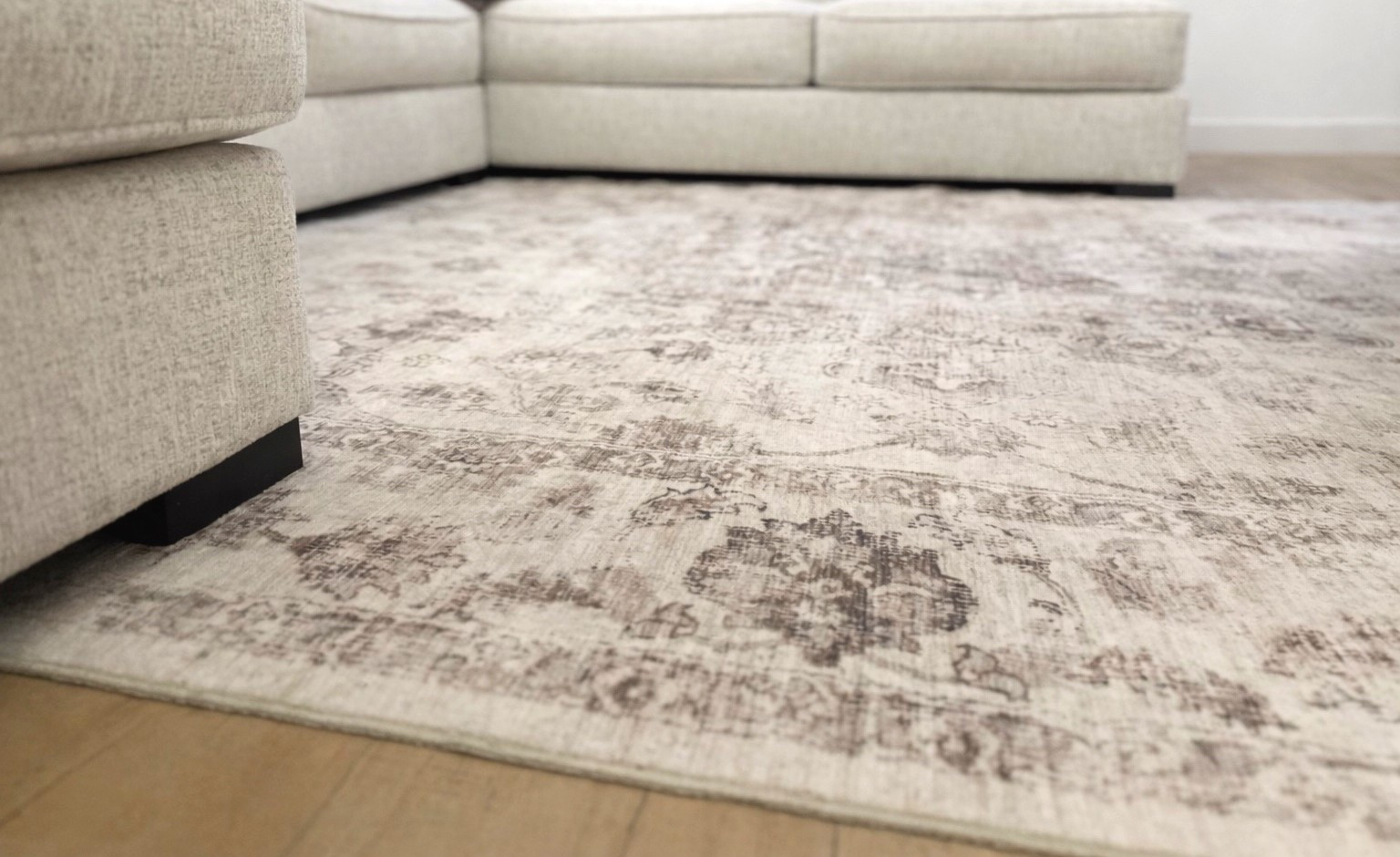 I was nervous to get a light colored rug with boys and dogs, but this rug is incredible. It is SO SOFT, cleans up super easy and makes the room look bright and airy! And, it’s SUPER affordable! 

#LTKHome
