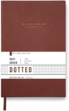 Minimalism Art, Classic Soft Cover Notebook Journal, Medium Size, A5 5.8" x 8.3", 176 Pages, Pr... | Amazon (US)